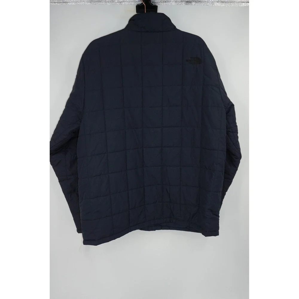 The North Face Jacket Mens XL Blue Quilted Insulated Puffer Lightweight Full Zip